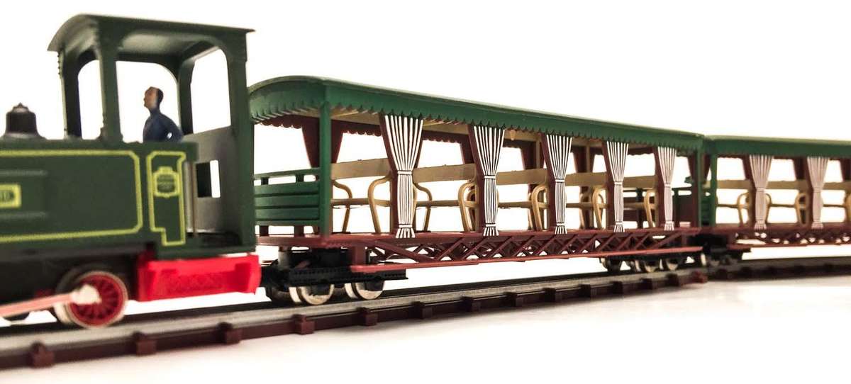 Train Balladeur Decauville with Summer Cars: HOe