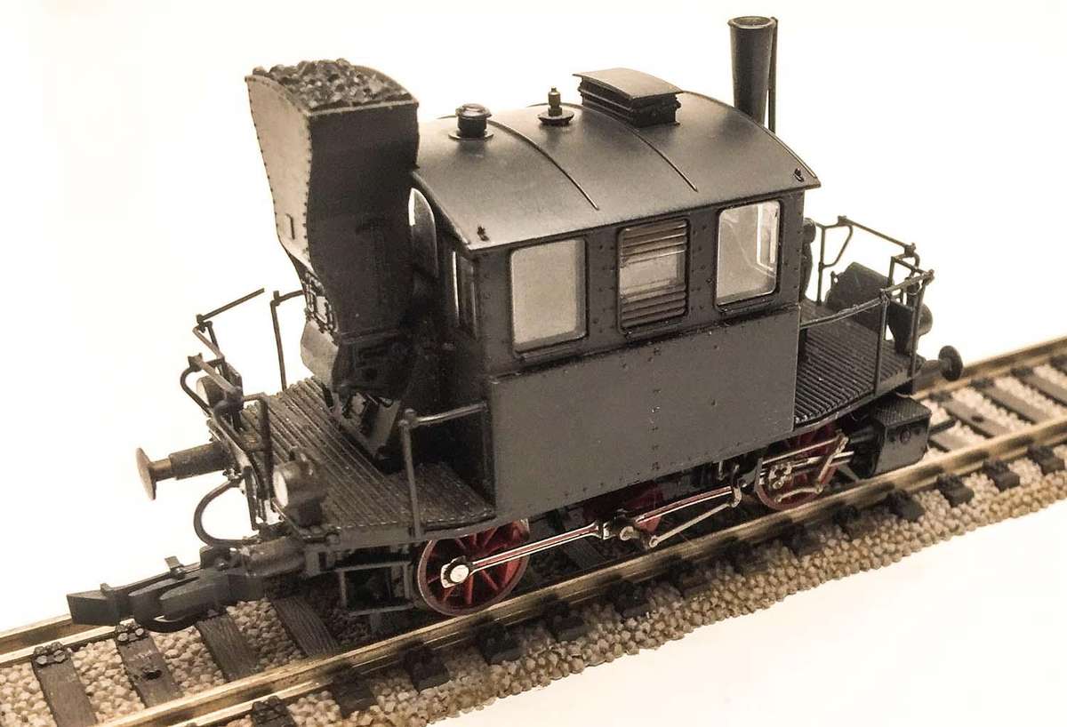 ROCO: Glaskasten Steam Loco of the Royal Bavarian State Railways (HO)