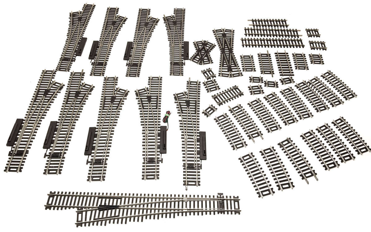ATLAS CODE 83: TURNOUTS, CURVES & STRAIGHT TRACK (HO) - SEE ALL PICS