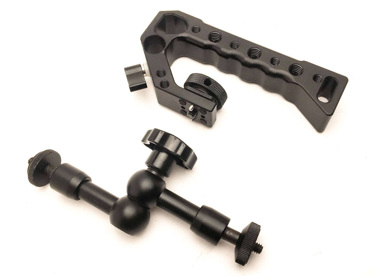 Camera Cage Handle & Articulating Arm