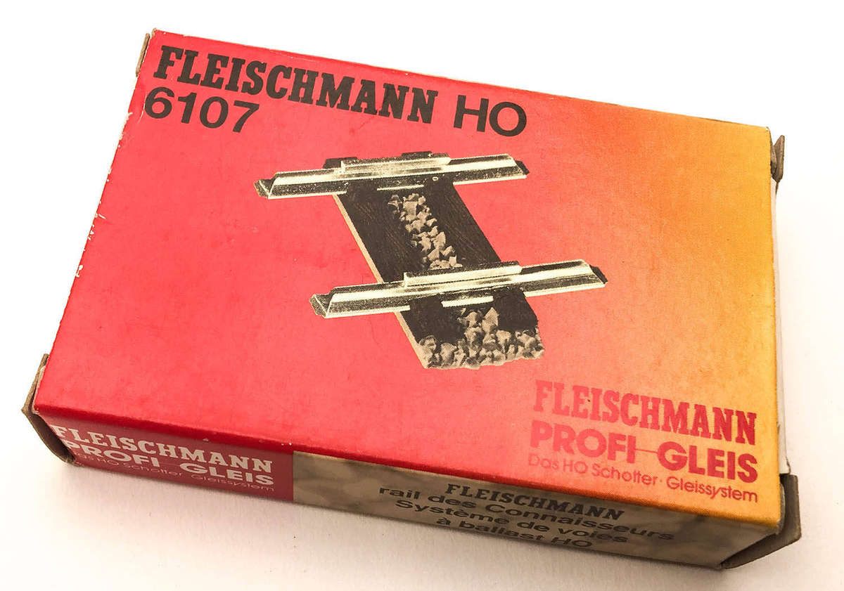 Fleischmann 6107 Profi Track Straight 10 mm - Pack of 10 (HO)