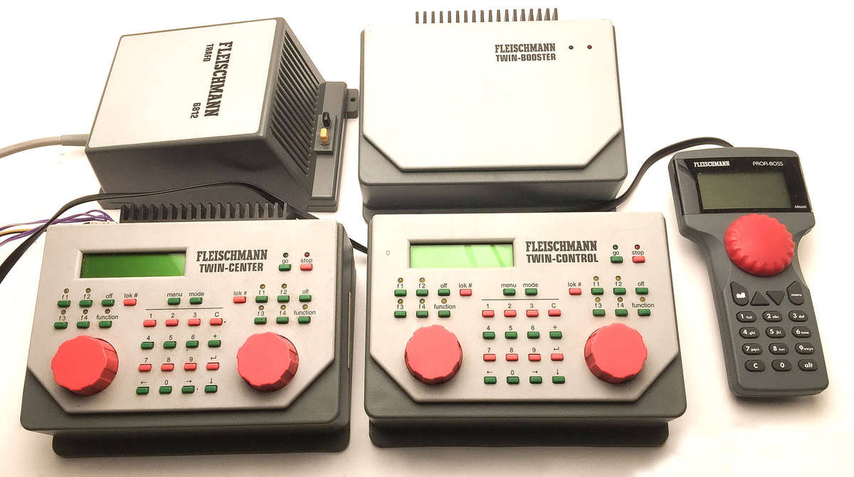 Fleischmann Twin-Center, Twin-Control, Twin-Booster, Profi-Boss & Transformer