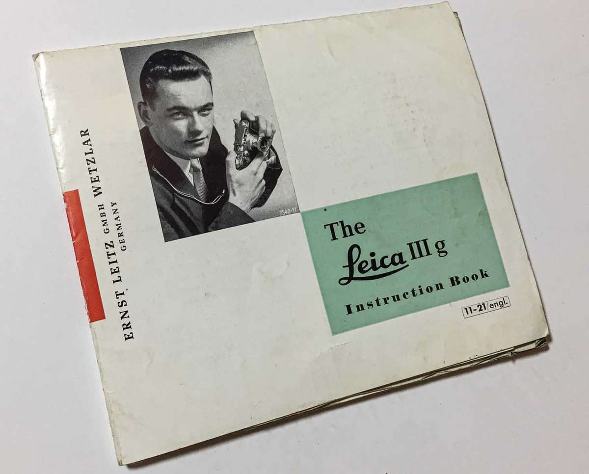 Leica lllg Instruction Booklet