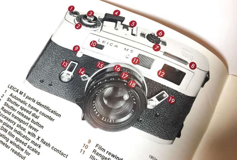 Leica M5 Instruction Booklet