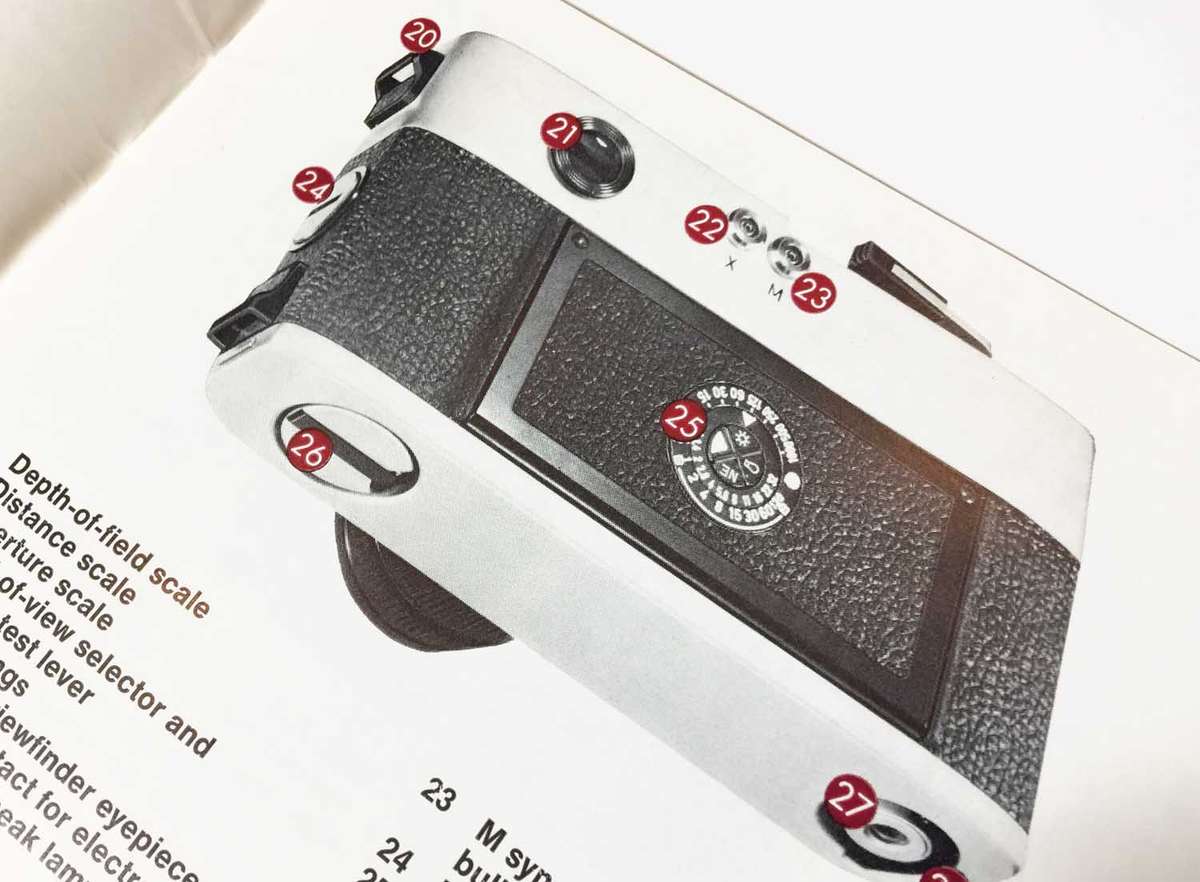 Leica M5 Instruction Booklet