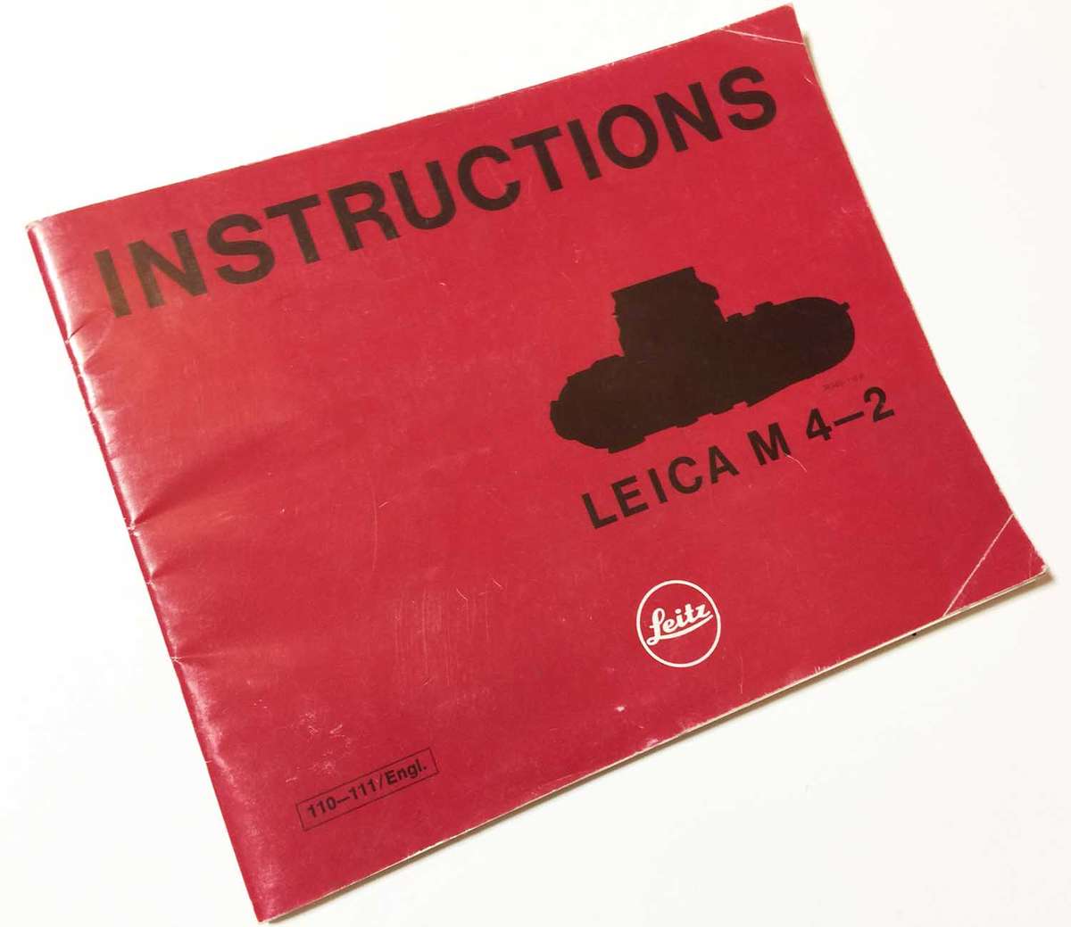 Leica M4-2 Instruction Booklet