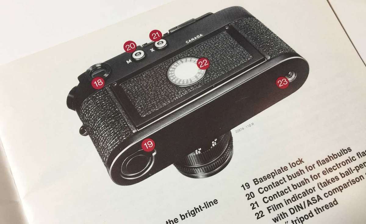 Leica M4-2 Instruction Booklet