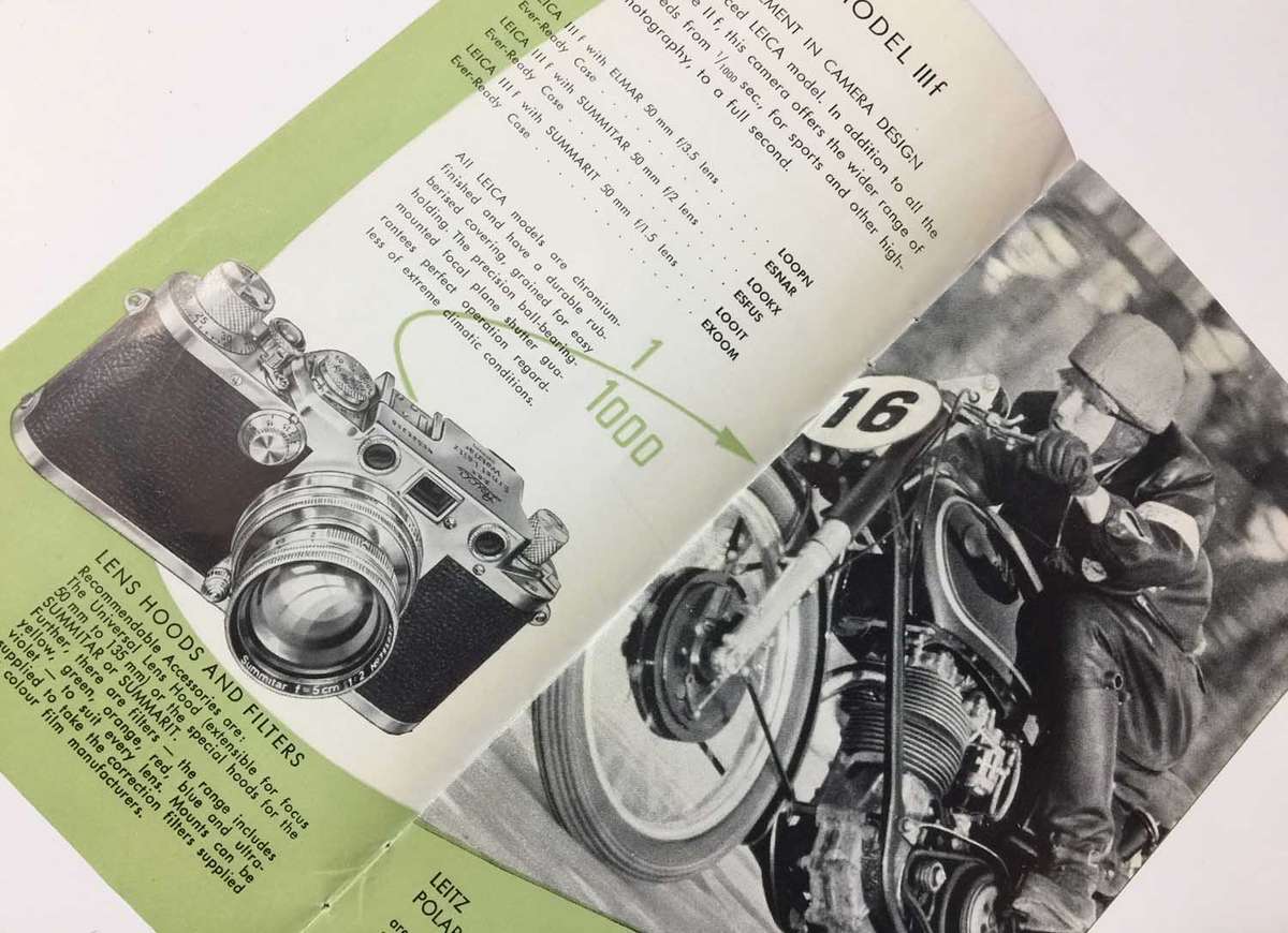Leica System Brochure (1950's)