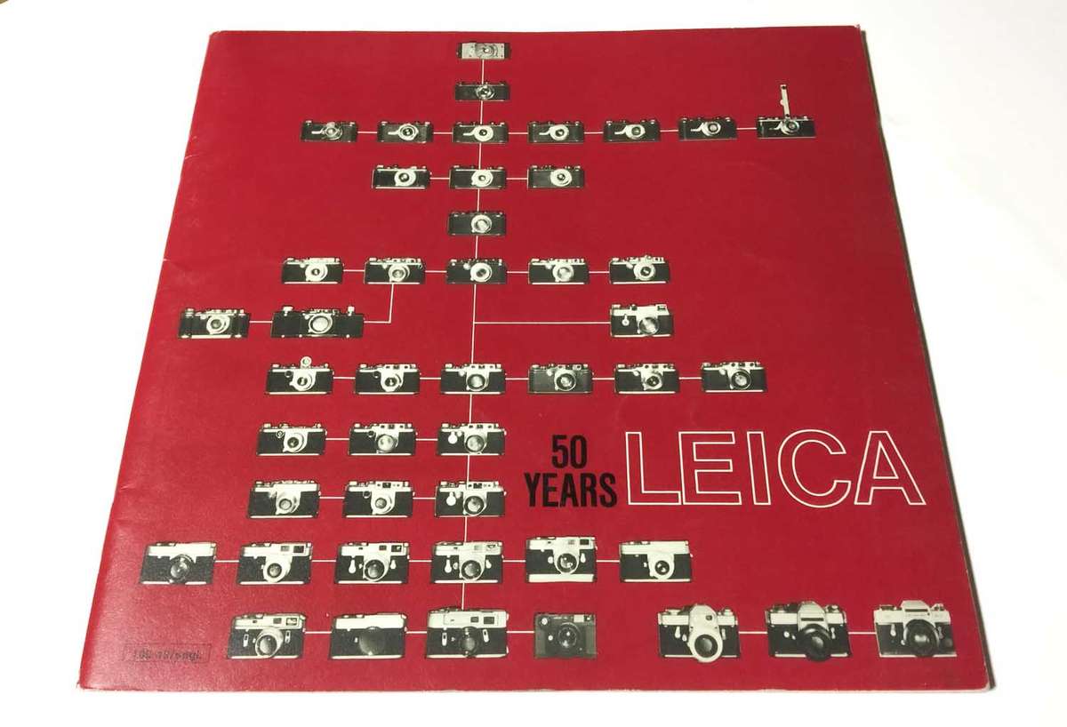 Leica 50 Year Anniversary Booklet