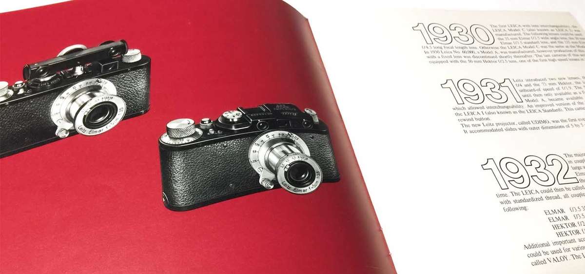 Leica 50 Year Anniversary Booklet