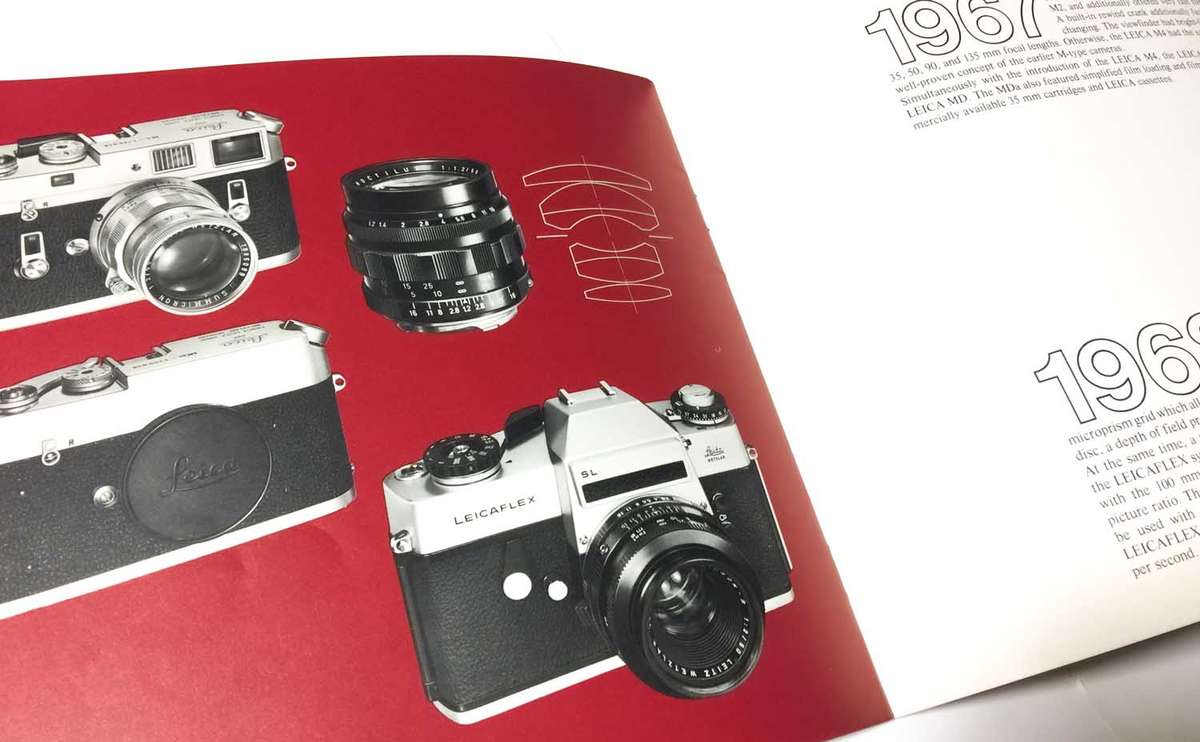 Leica 50 Year Anniversary Booklet