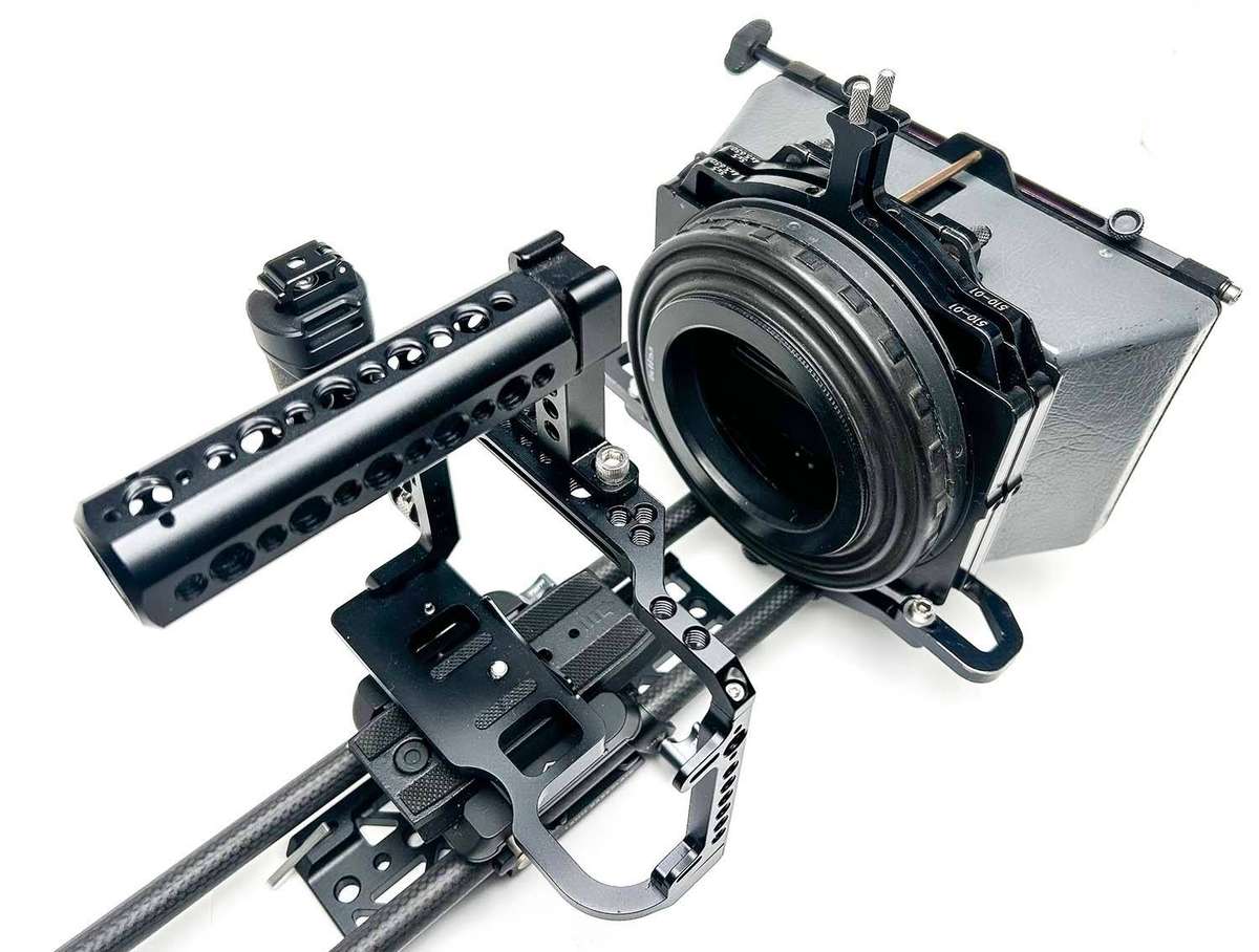 Chrosziel Matte Box with Sliding Baseplate Camera Rig