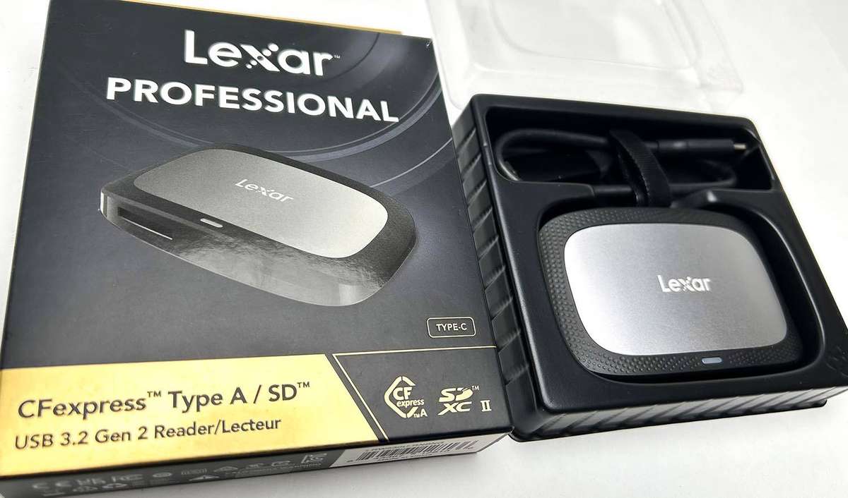 Lexar Professional Dual-Slot CFexpress Type A, SD Reader