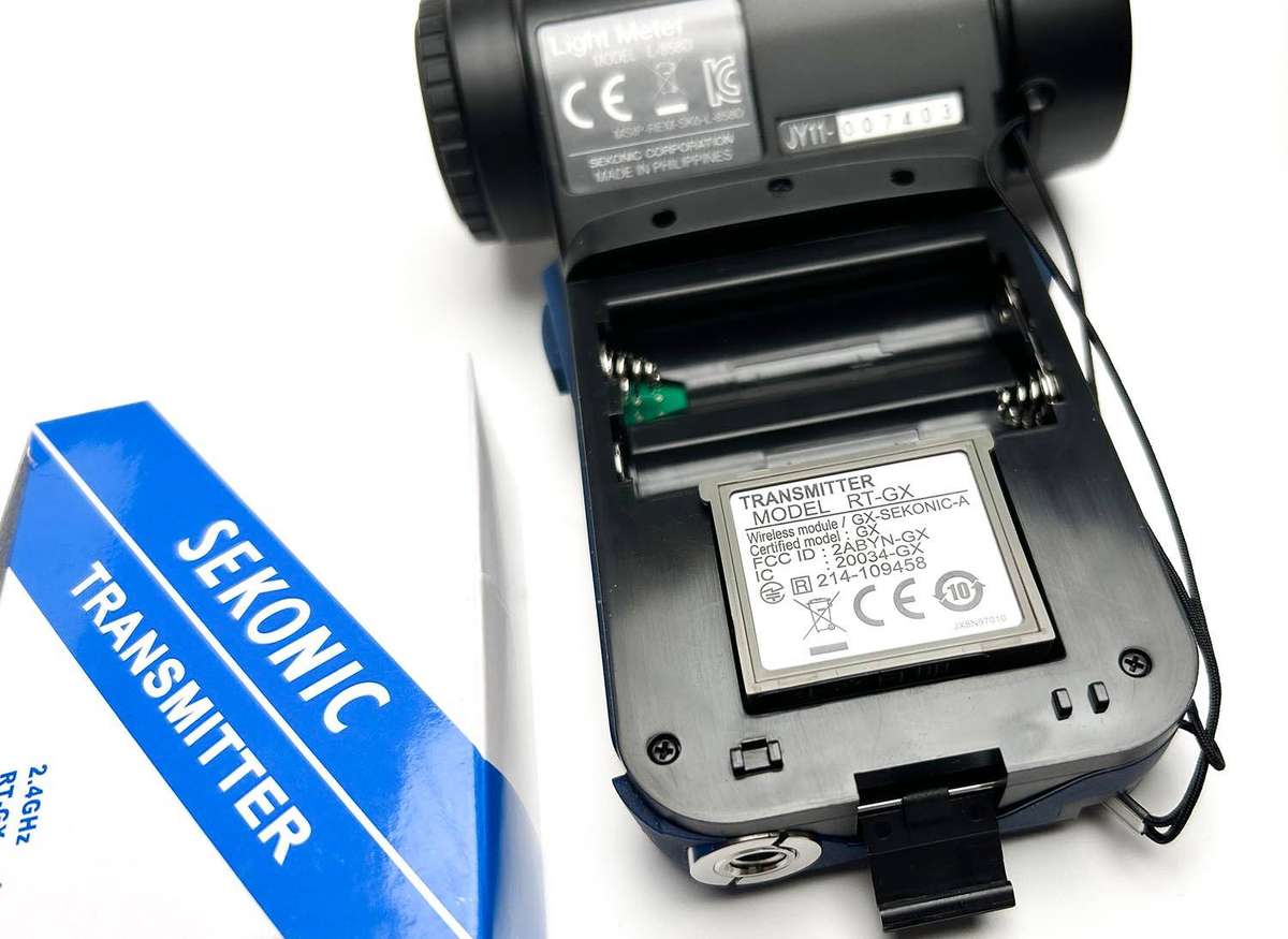 SEKONIC L-858D with Godox Transmitter and Sekonic Profile Target