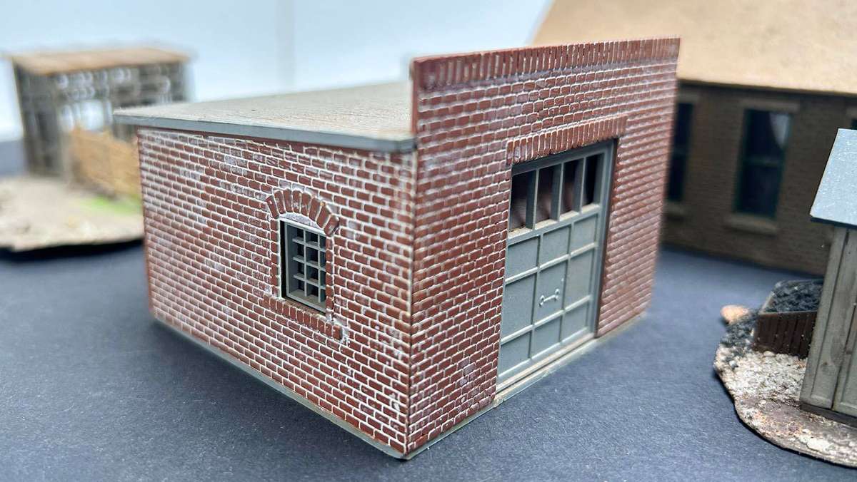 Assorted Railway Layout Buildings (9x) HO