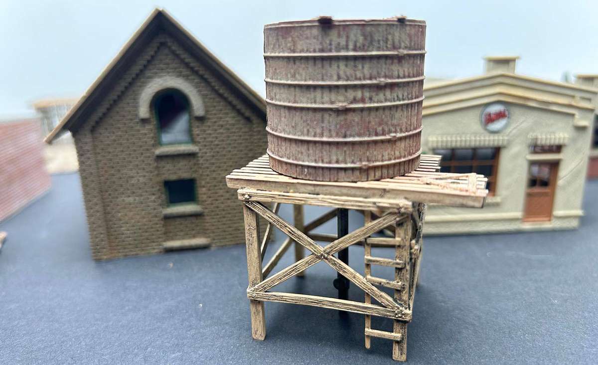 Assorted Railway Layout Buildings (9x) HO
