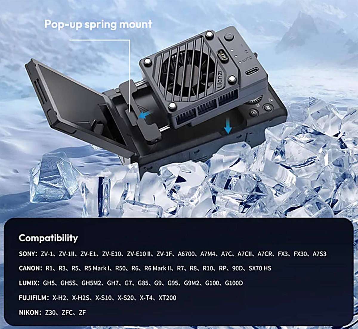 ULANZI CU01 Thermostatic Camera Cooler