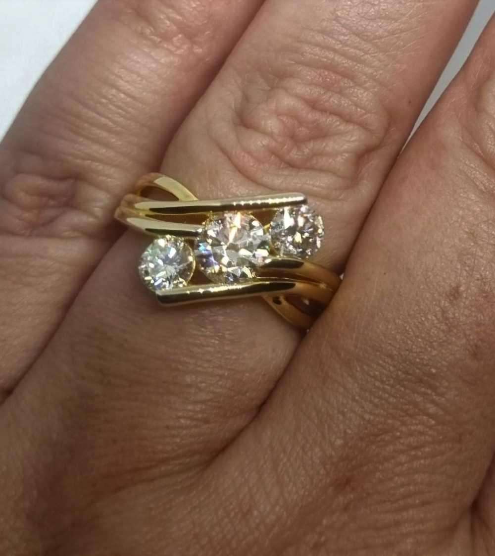 925 Silver Moissanite Ring