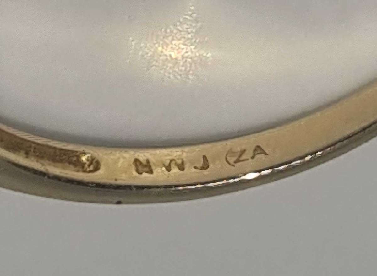 9ct Yellow Gold and Diamond Cluster Ring