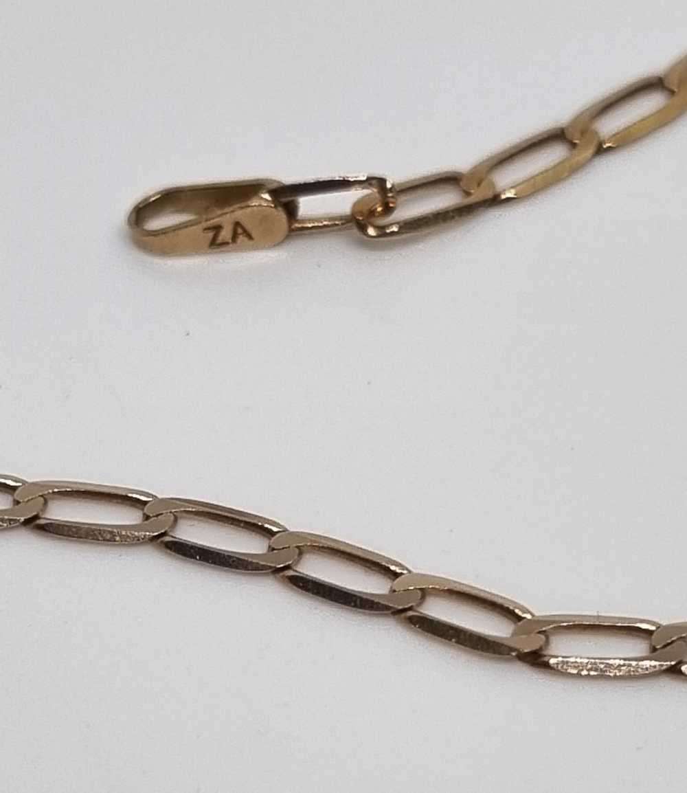 9ct Yellow Gold Open Link Curb Chain