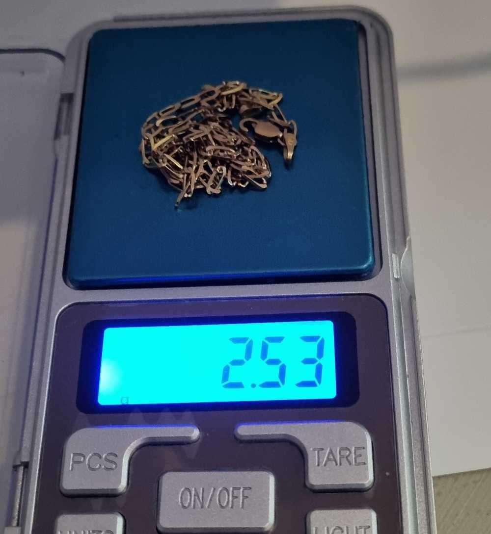 9ct Yellow Gold Open Link Curb Chain