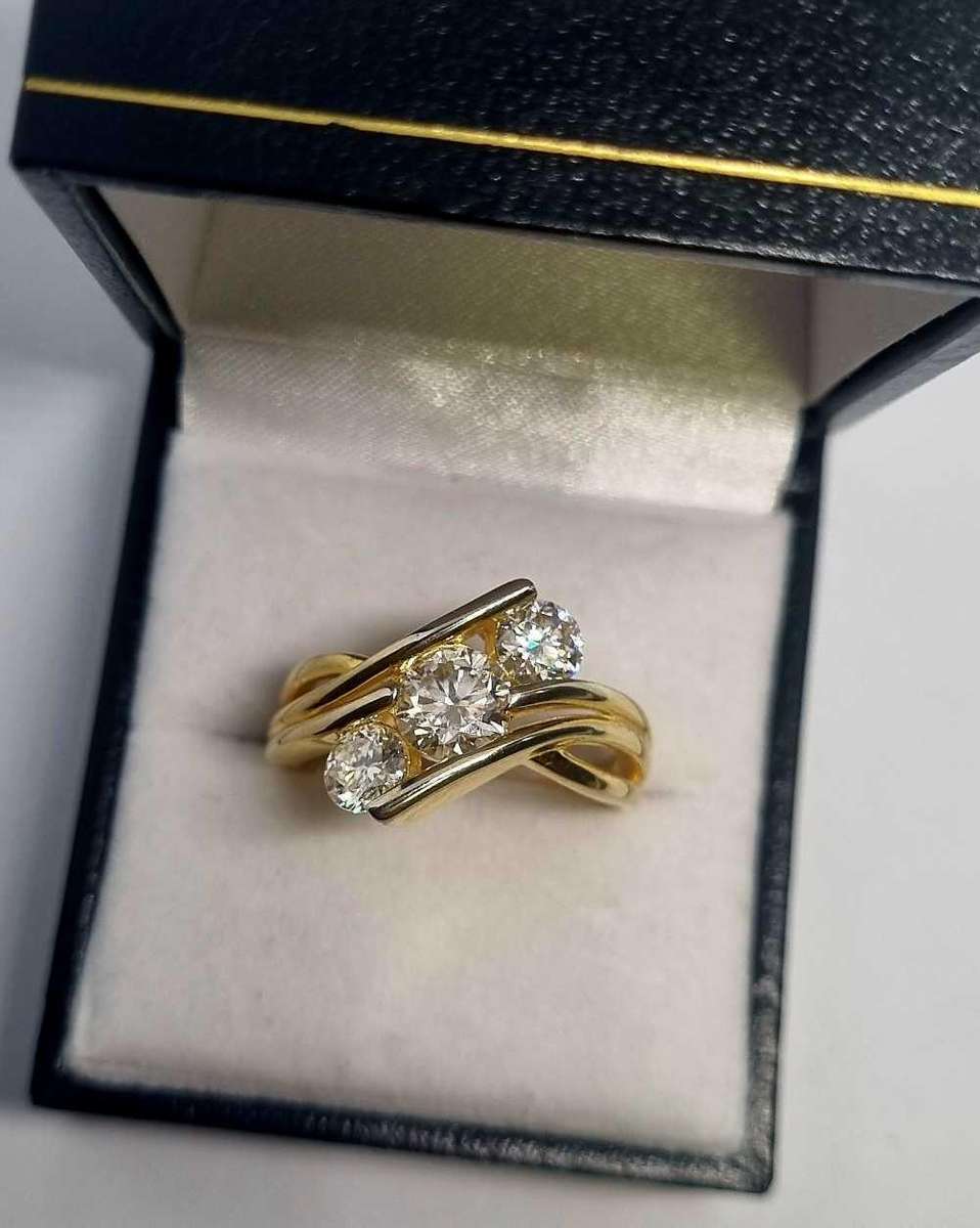 925 Silver Moissanite Ring
