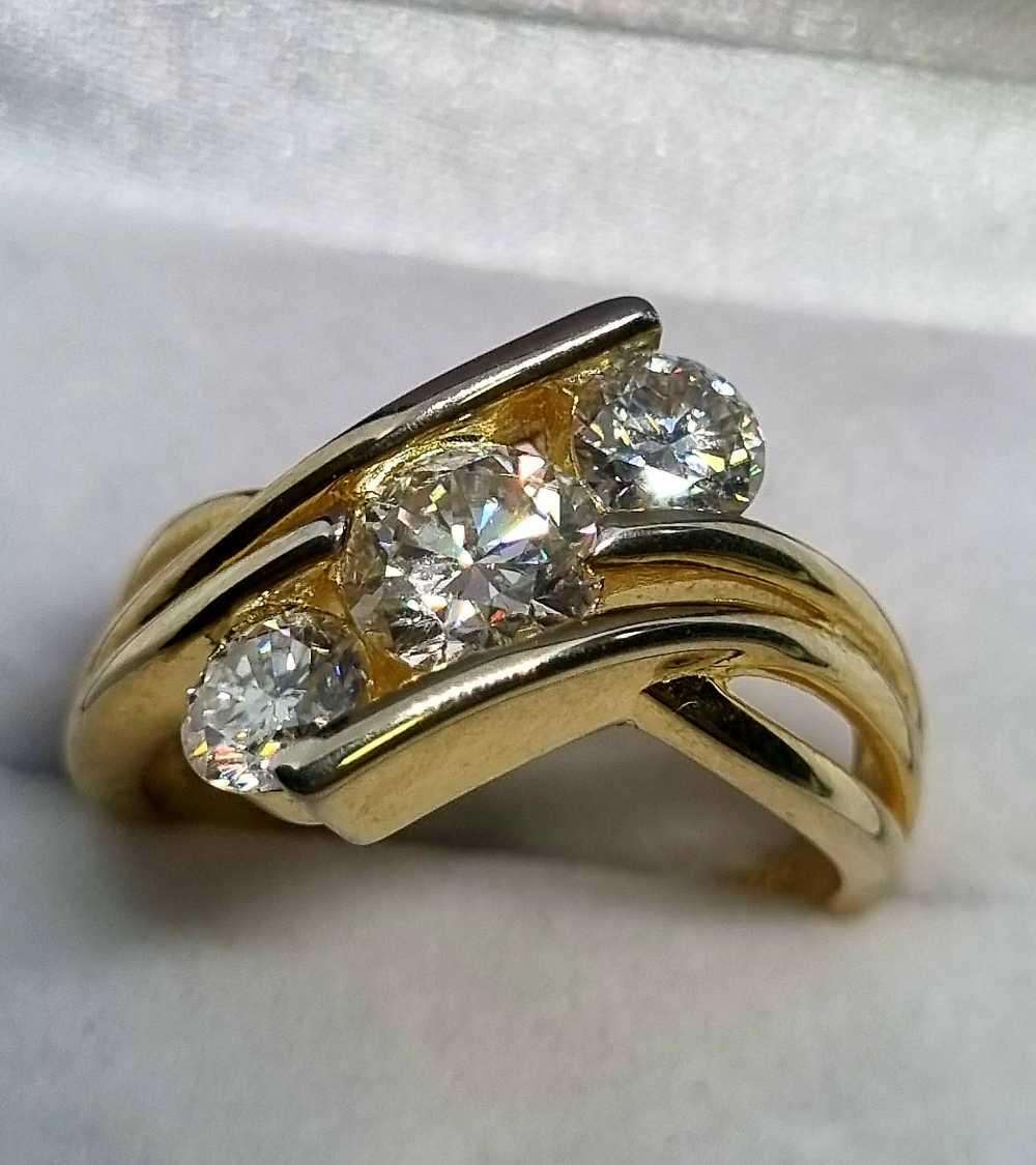 925 Silver Moissanite Ring
