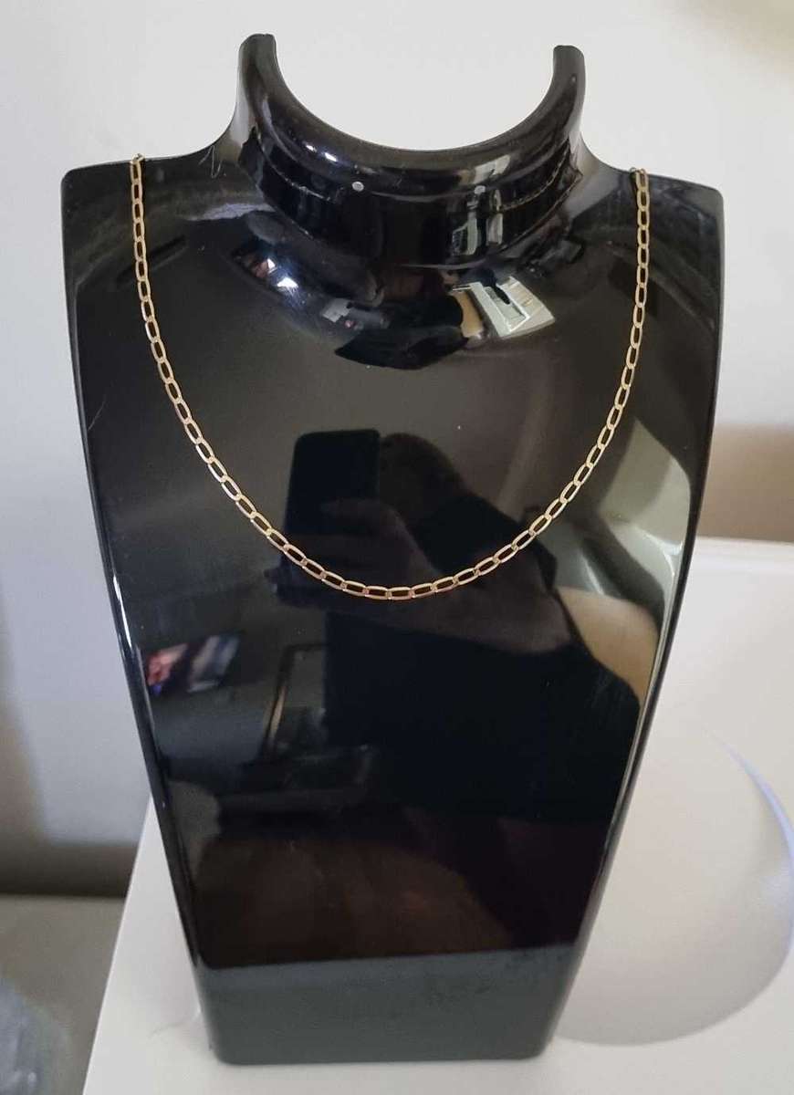 9ct Yellow Gold Open Link Curb Chain