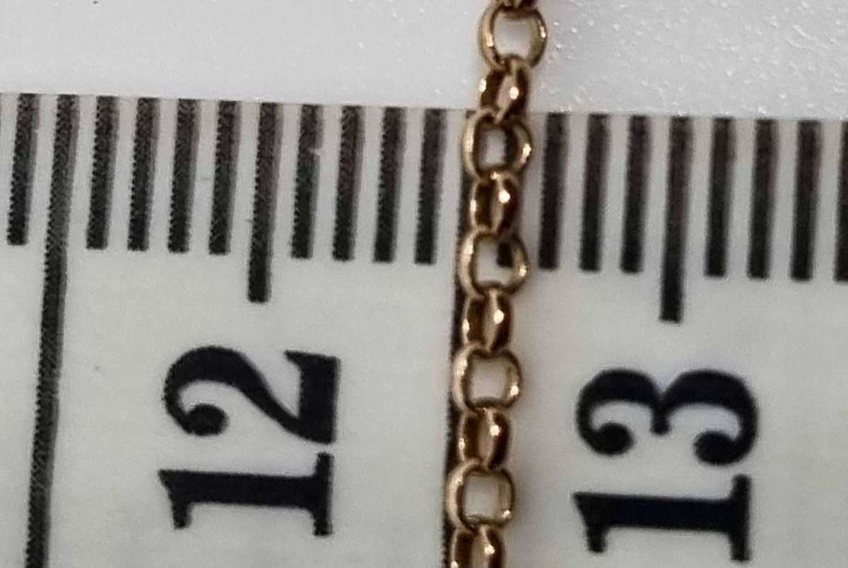 9ct Yellow Gold Rolo Chain