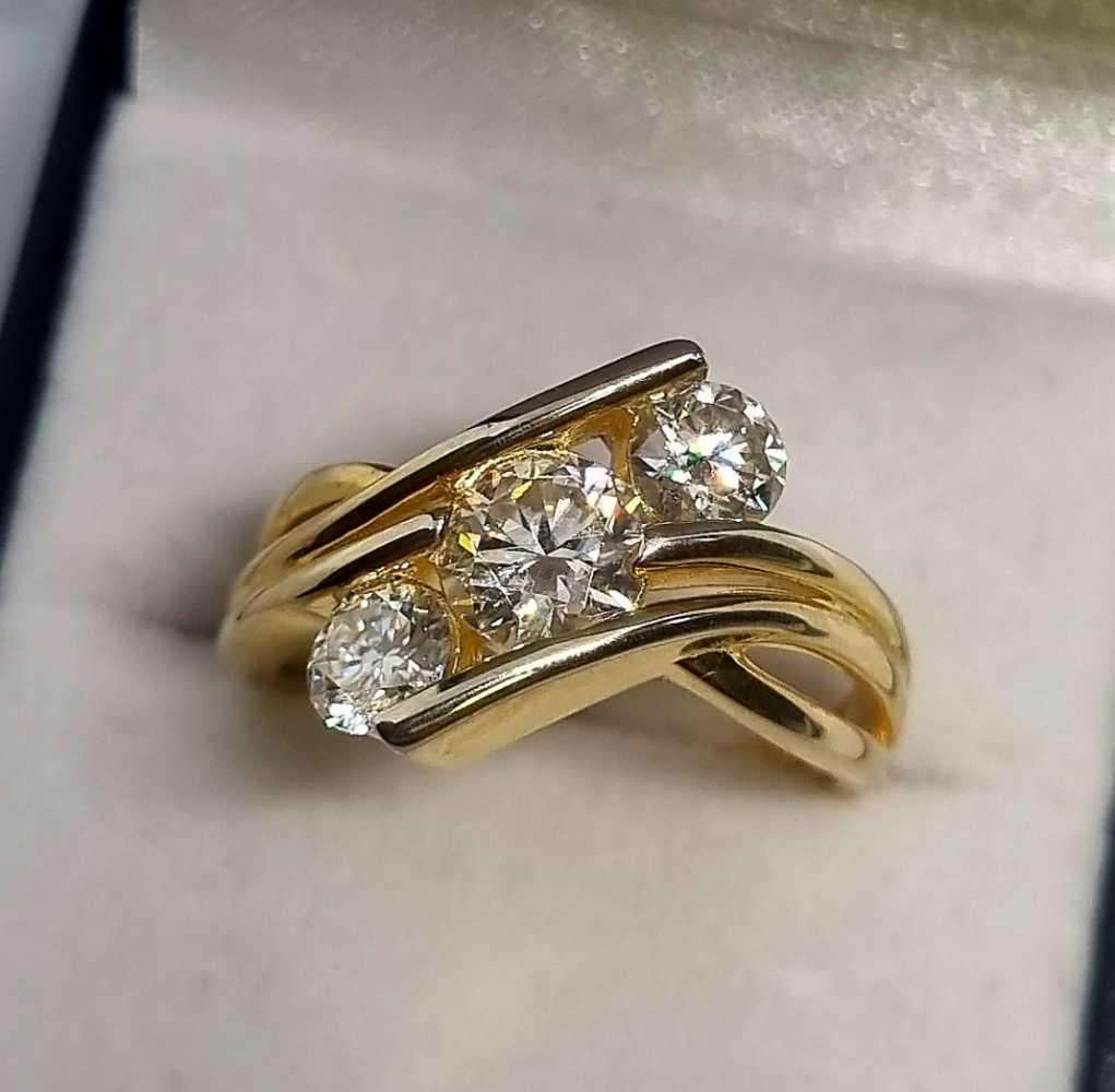 925 Silver Moissanite Ring
