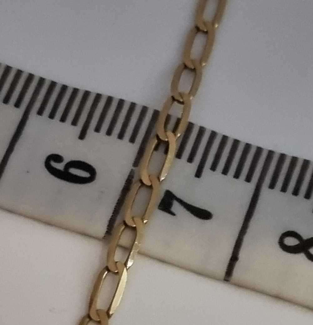 9ct Yellow Gold Open Link Curb Chain