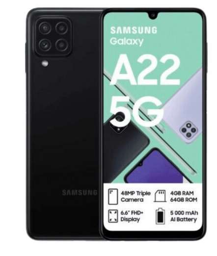 Used Samsung Galaxy A22 5g 64gb