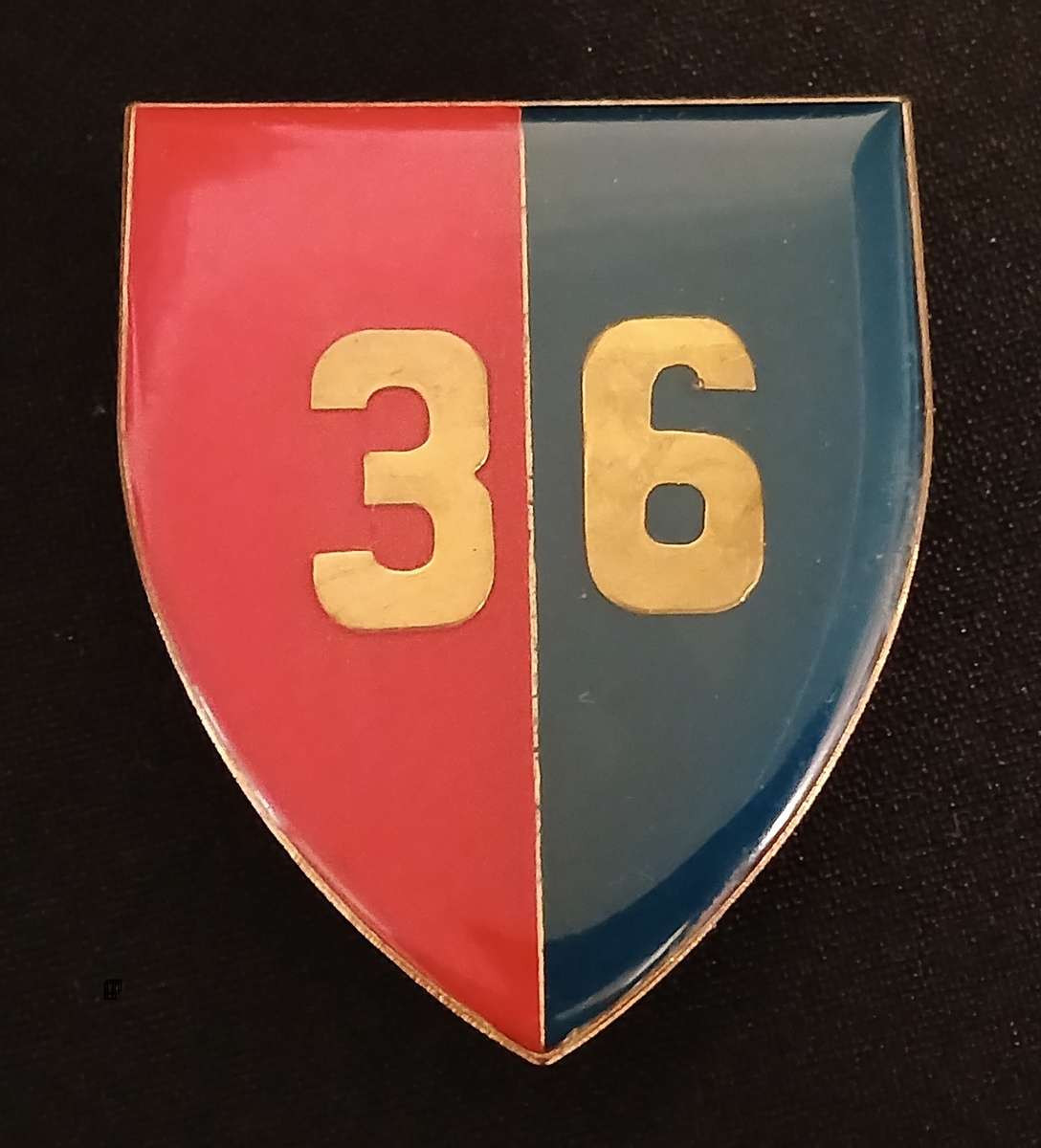 SADF 36 FIELD WORKSHOP SHOULDER FLASH                         L92