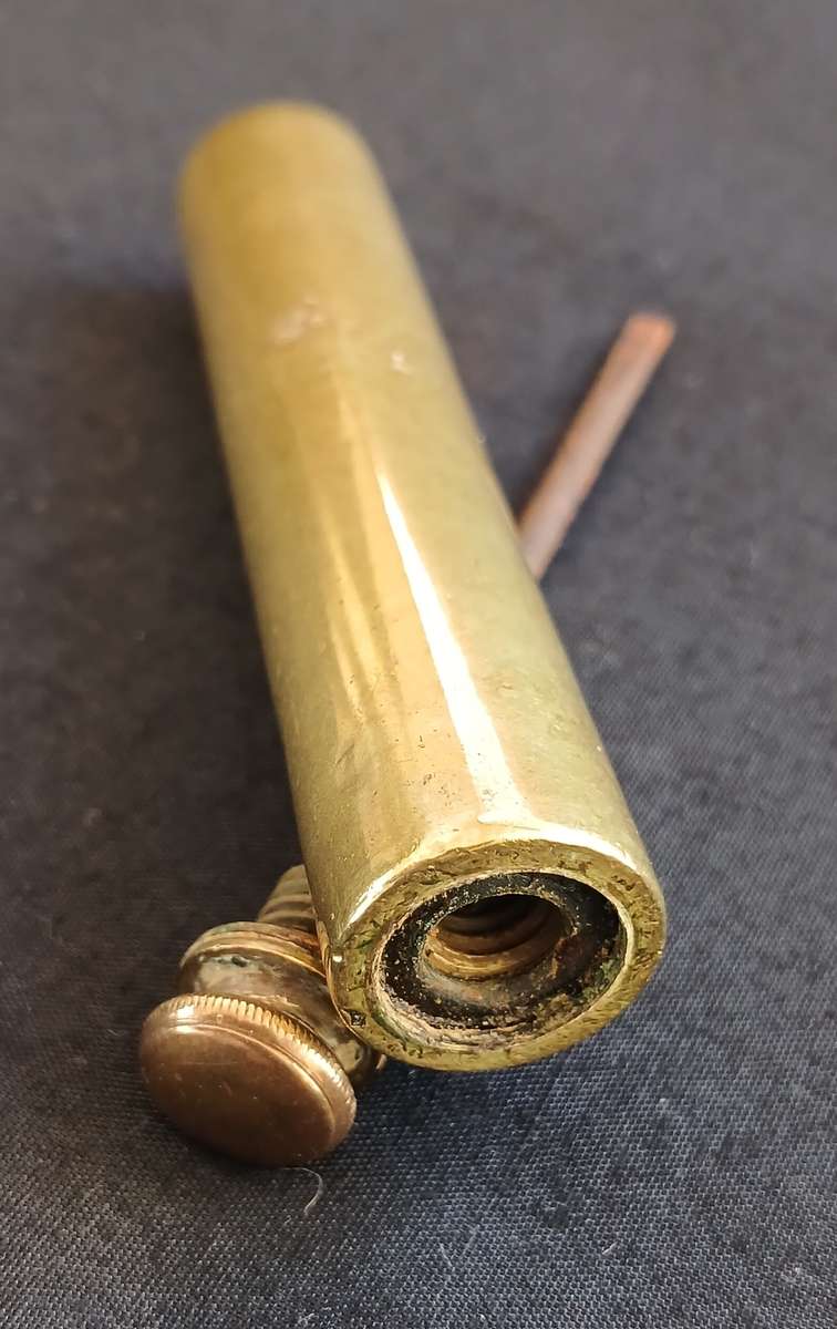 Boer War Period Lee Enfield Rifle Oil Bottle     ( Produced between 1891 and 1899 )     L139