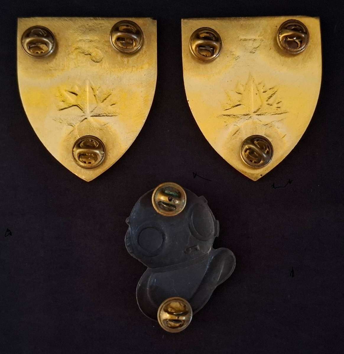 5 SPECIAL FORCES REGIMENT SHOULDER FLASH PAIR + ATTACK DIVER BADGE ( Copper Type )