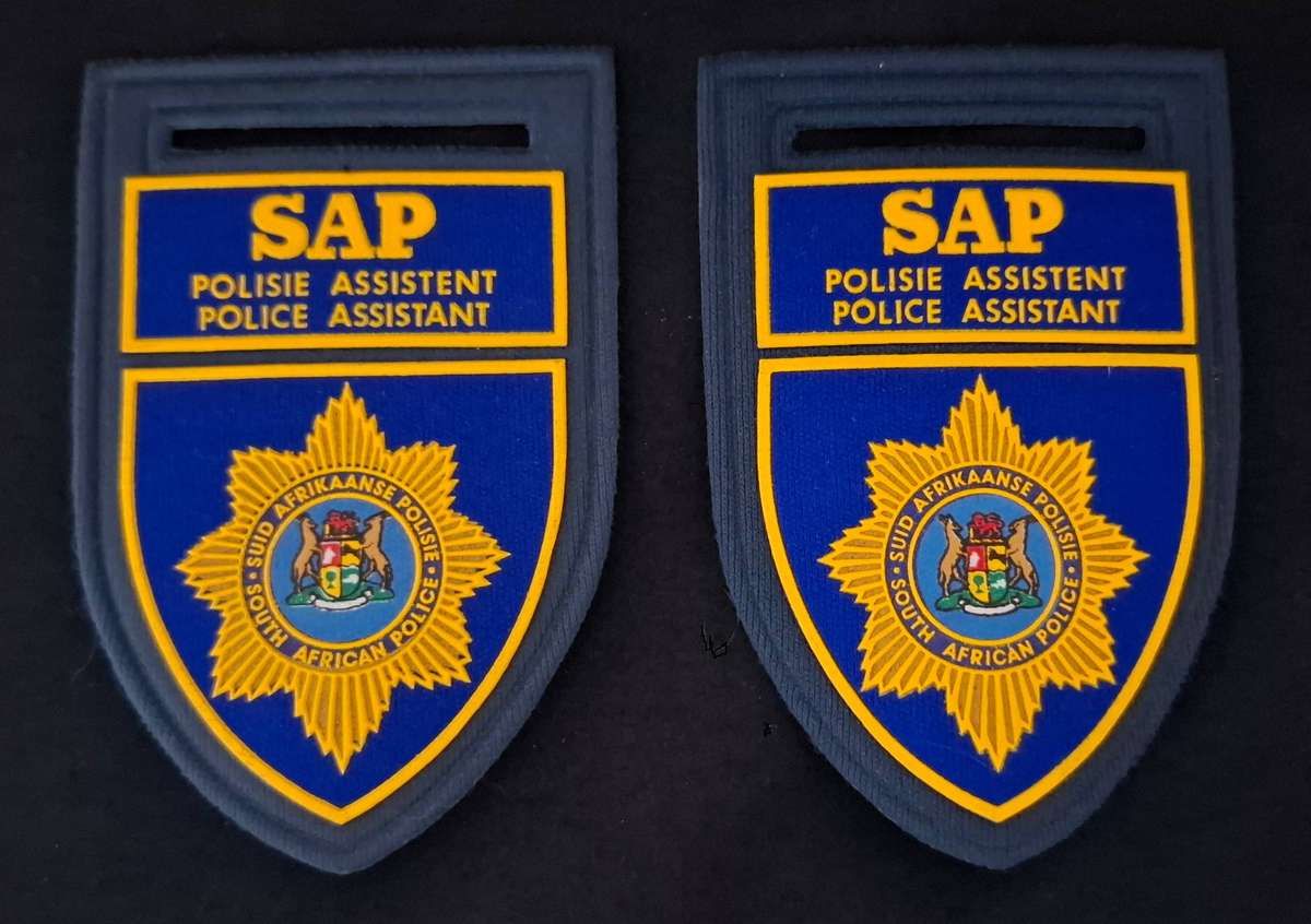 SAP Police Assistant Shoulder Flash Pair                         E133