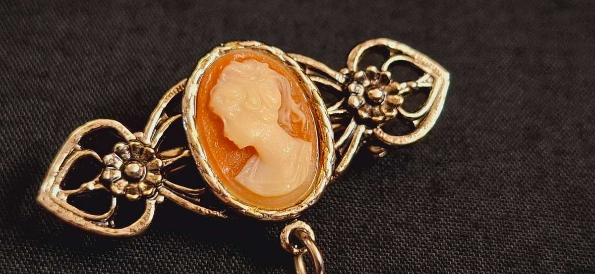 Cameo Brooch    ---  STUNNING ---  See Photo's