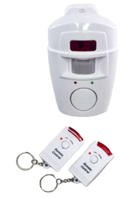 Wirless home alarm with 2 remotes