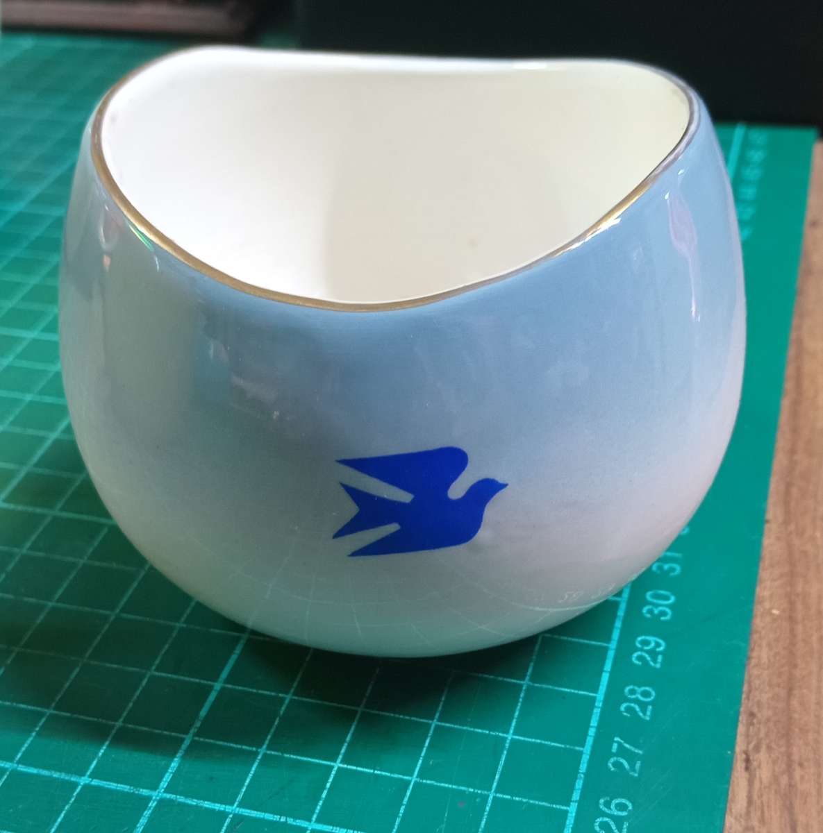 Continental China sugar bowl