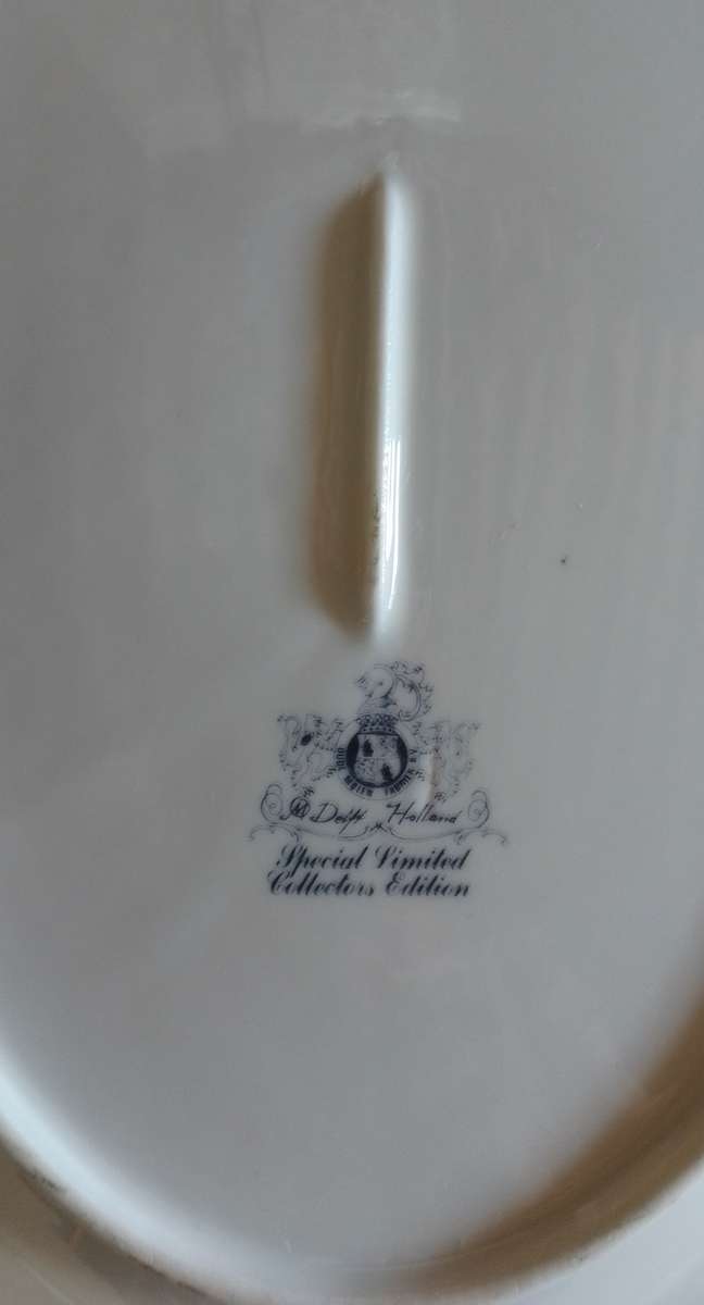 Delft limited edition platter
