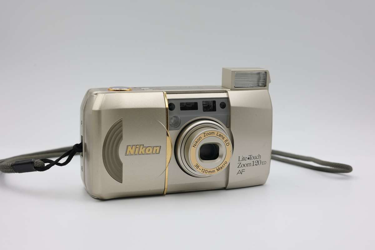 Nikon Lite Touch Zoom 120 ED AF point and shoot film camera.