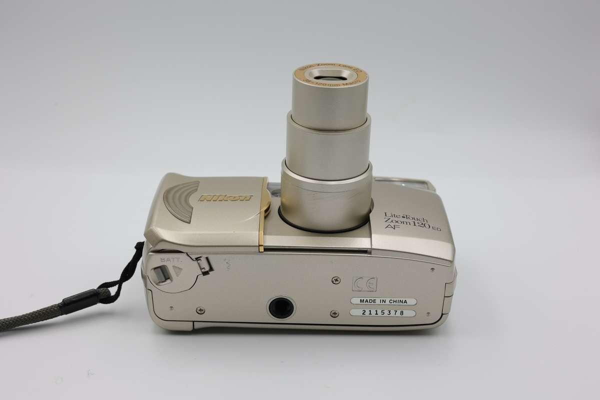Nikon Lite Touch Zoom 120 ED AF point and shoot film camera.