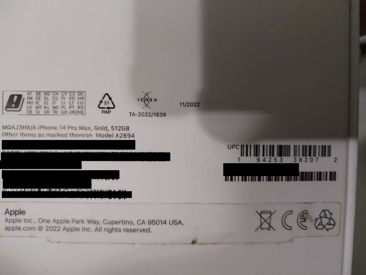 Apple iPhone 14 Pro Max 512GB Gold