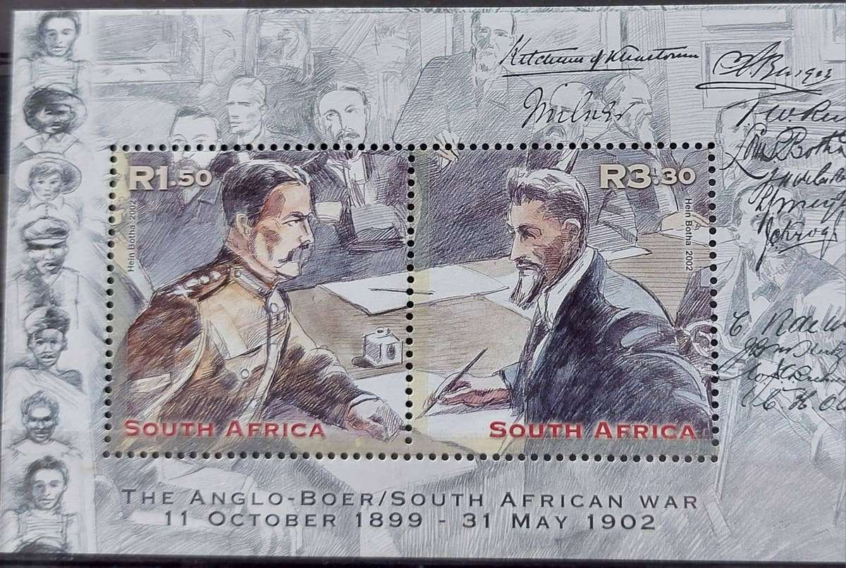 RSA - 2002 - SACC 1490 - Boer War - Mini sheet - MNH