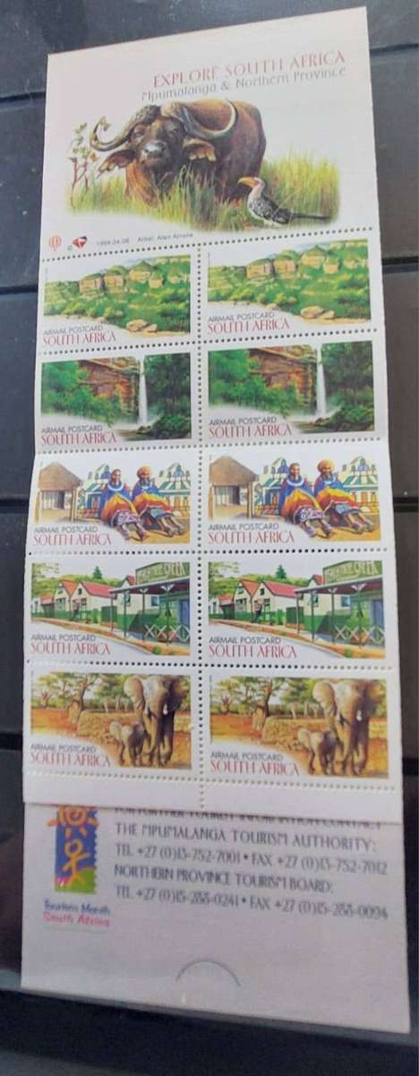RSA - 1999 - SACC 1219 - Explore South Africa - Mpumalanga - Booklet with 10 stamps - MNH