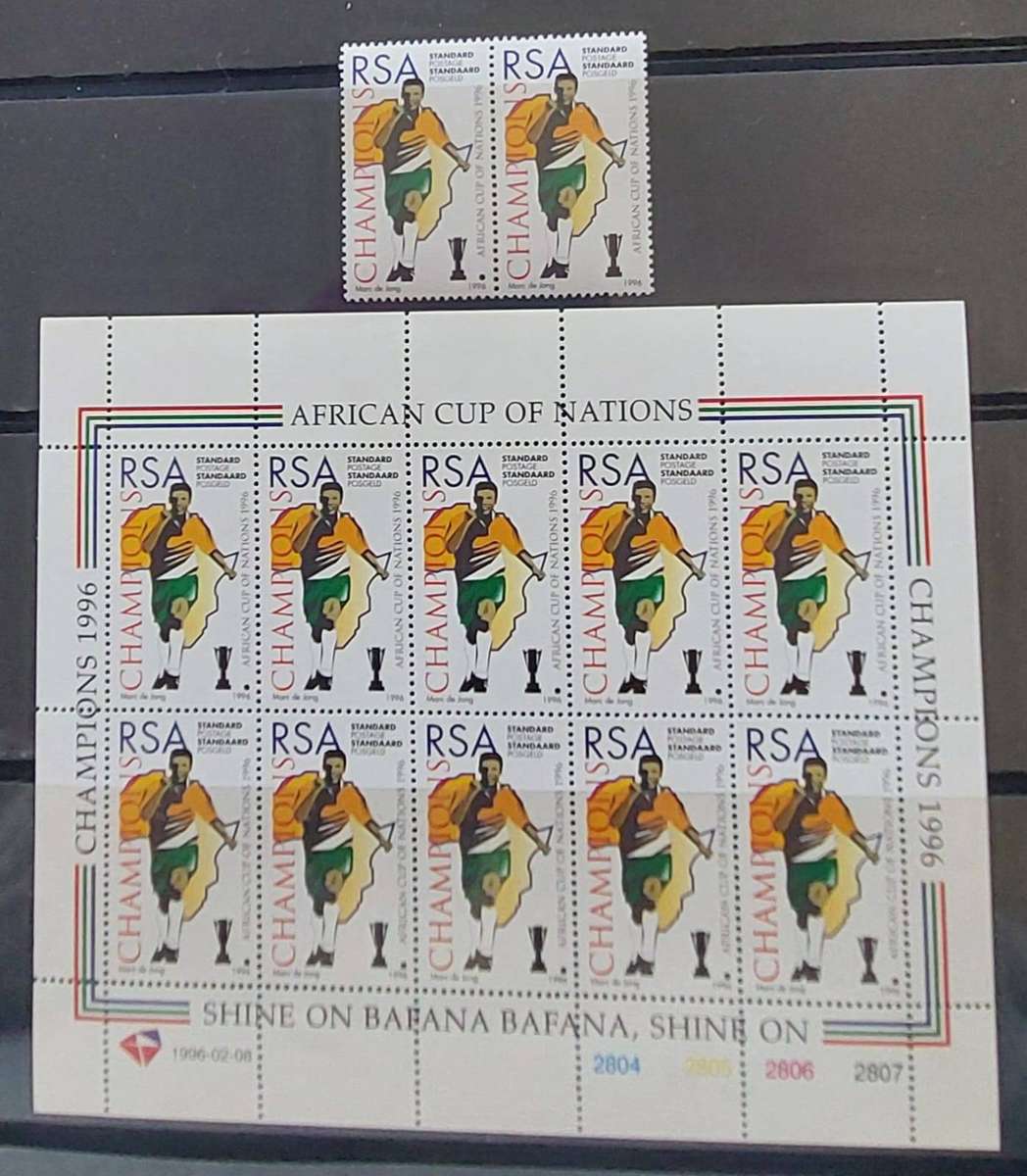 RSA - 1996 - SACC 939a - Soccer African Cup of Nations - with Missing black dot - MNH