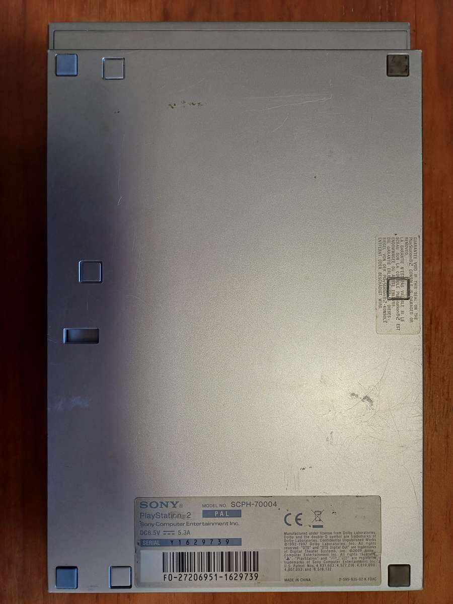Silver PS2 Console 100% Working (Tested)