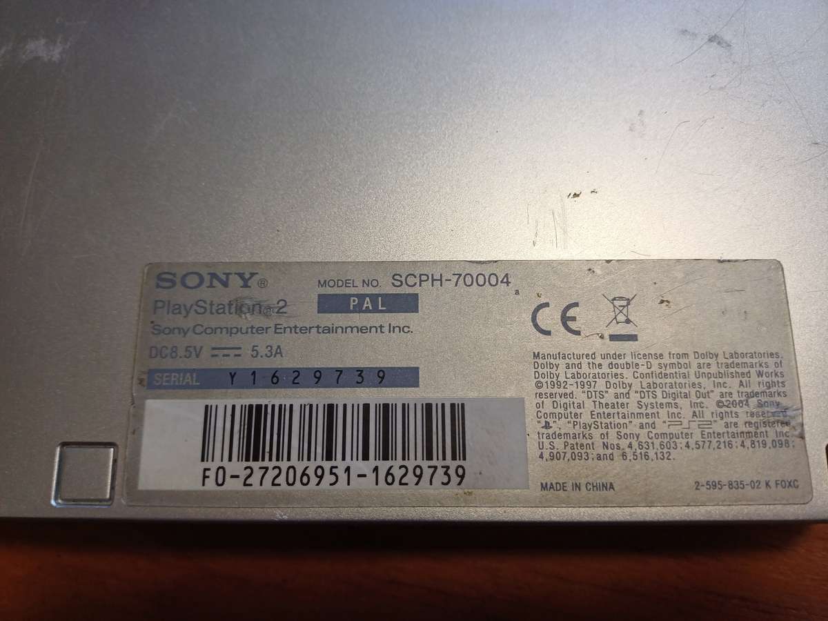 Silver PS2 Console 100% Working (Tested)