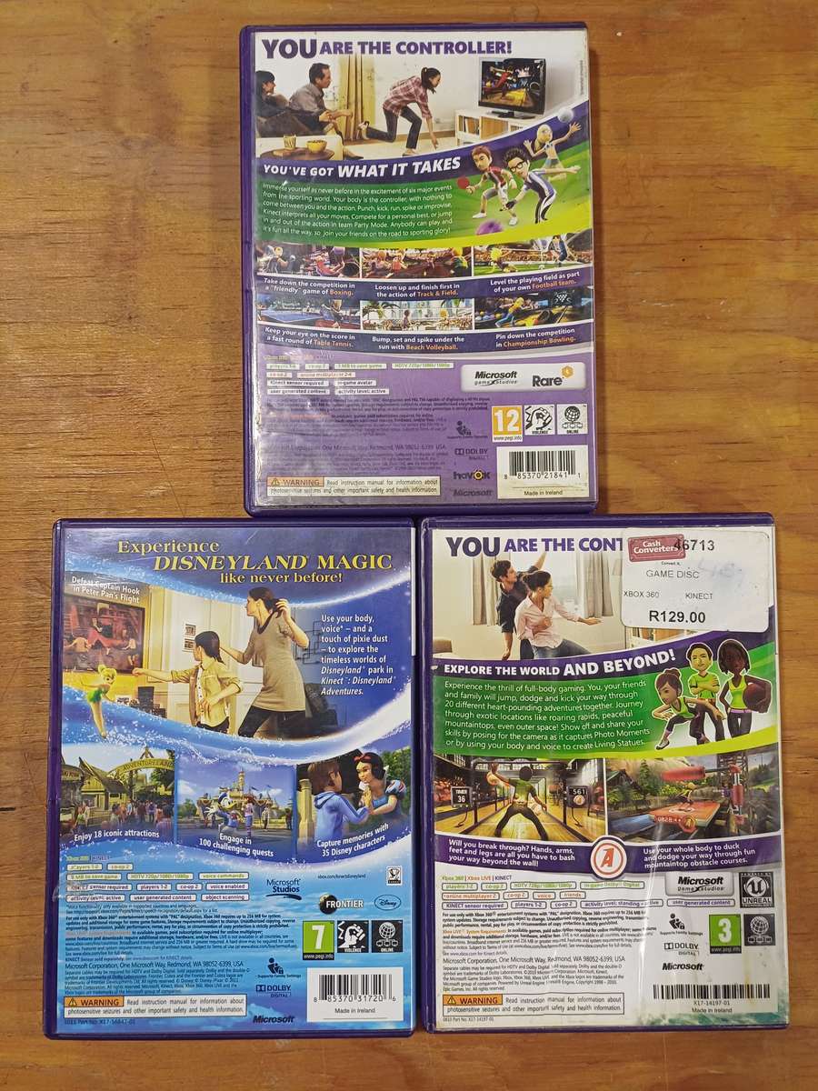 Kinect game Bundle
