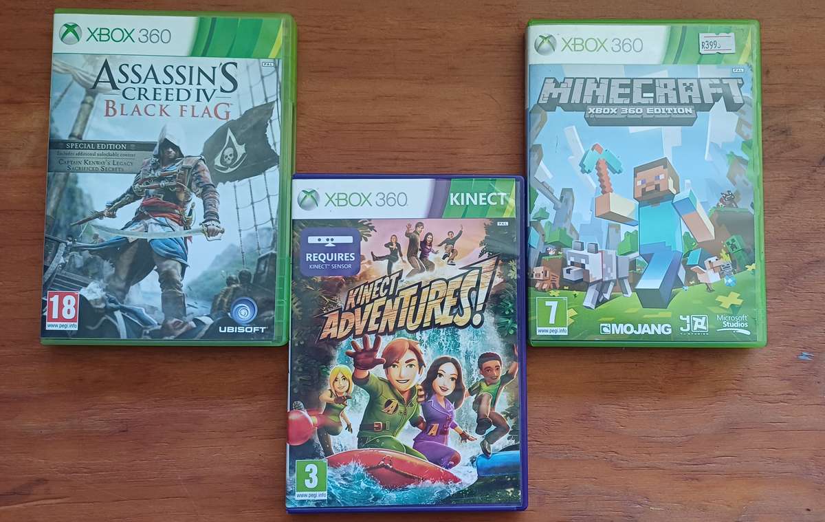 3x Xbox 360 Games Bundle